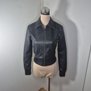 RW&CO.‎ Women's Black Leather Jacket